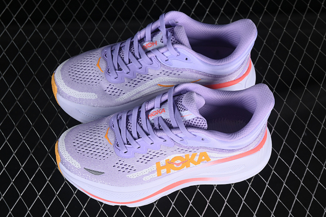 On Running [1162012 AGH]-[HOKA ONE BONDI 9 PURPLE/YELLOW]-[WOMAN:36-41] - Image 10