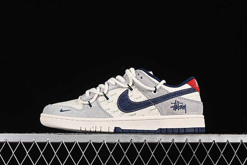 Nike SB DUNK LOW WHITE/GREY/BLUE/RED · SJ2068-308, photo 1