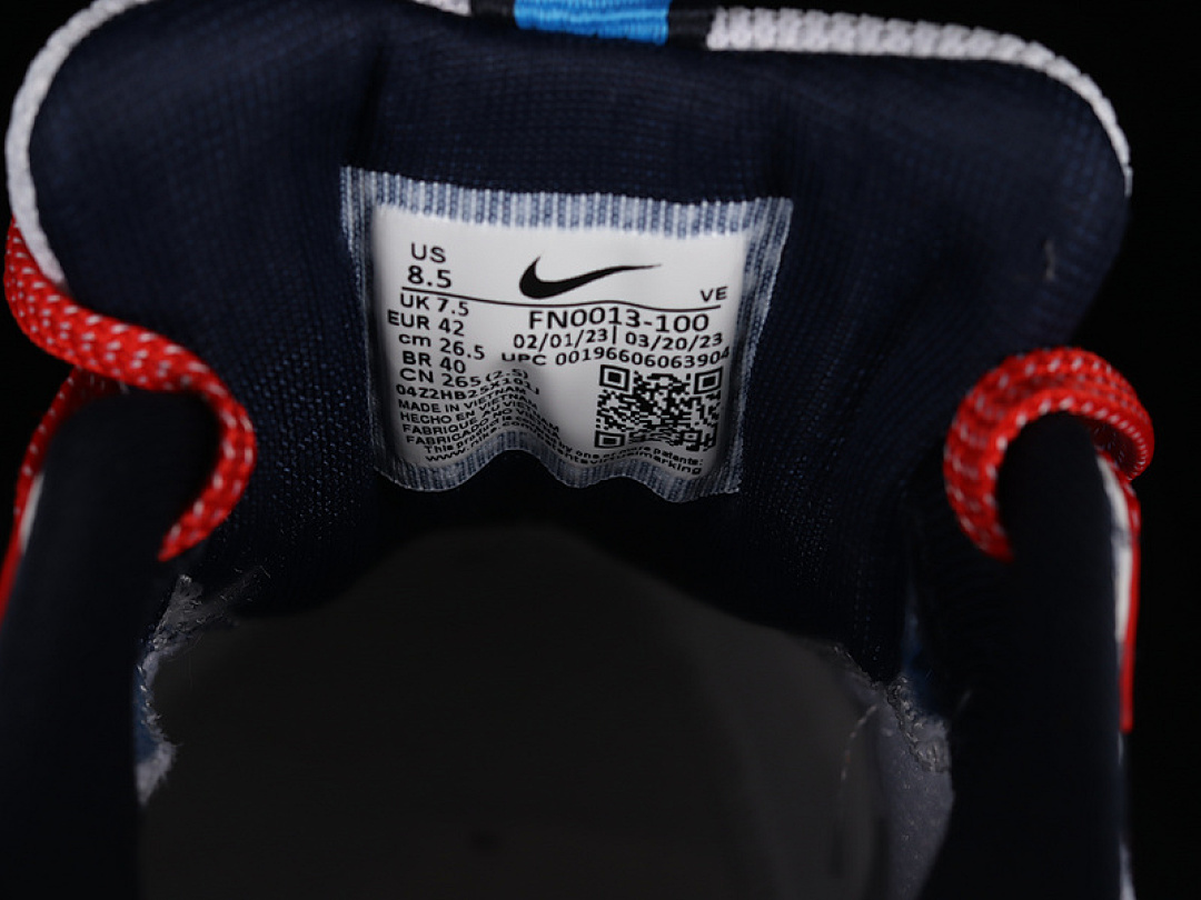 Nike [FN0013-100]-[AIR ZOOM PEGASUS 40 WHITE/BLUE/BLACK/RED]-[MAN:39-46] - Image 5