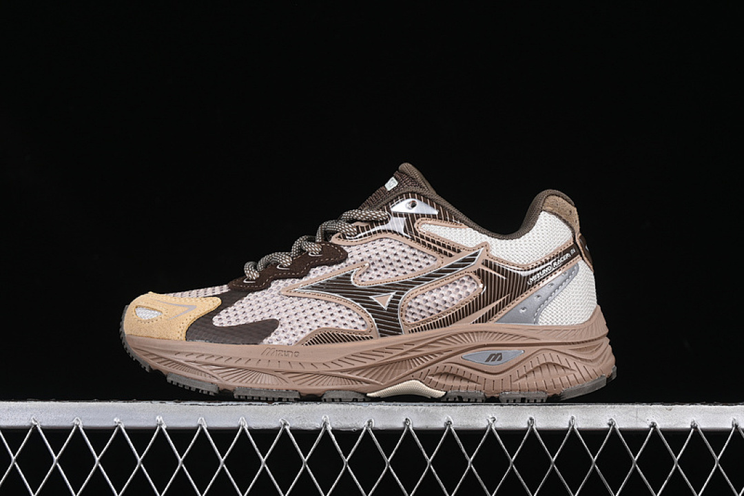 Mizuno [D1GH223506]-[MIZUNO RACER S OARISM GREY/BROWN]-[WOMAN:36-39]-[MAN:40-45], photo 1