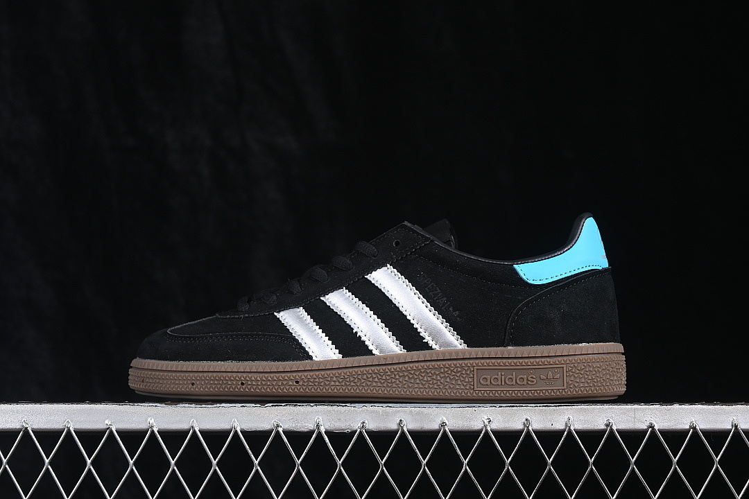 Unbranded [IH6588]-[HANDBALL SPEZIAL RETRO CASUAL SNEAKERS BLACK/WHITE/BLUE]-[WOMAN:36-39]-[MAN:40-45], photo 1