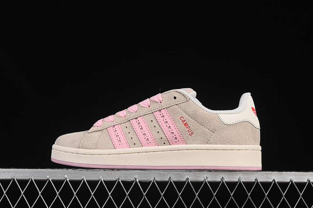 Unbranded [JS3524]-[ORIGINALS CAMPUS 00S CREAM WHITE/SEMI PINK SPARK/BRIGHT RED]-[UNISEX:36-45], photo 1