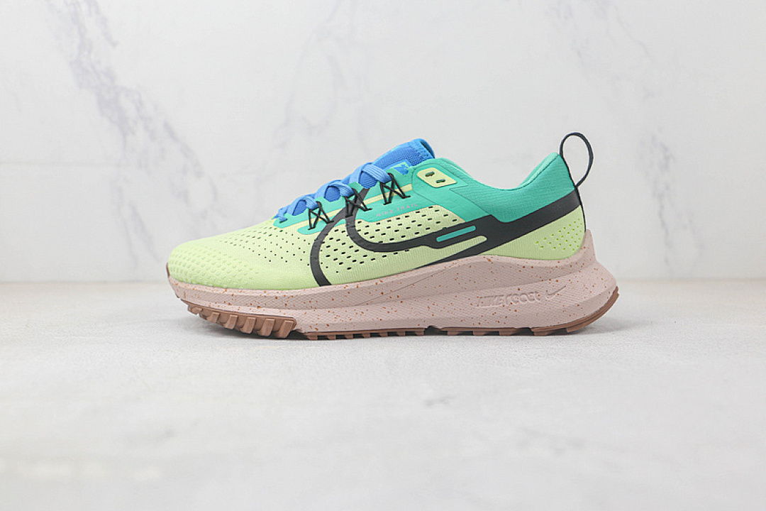 Nike [DJ6158-501]-[PEGASUS TRAIL 4 GREEN/PINK/BLACK-BLUE]-[MAN:40-45], photo 1