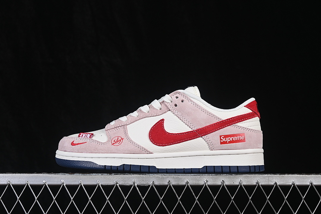 Unbranded [XZ5899-112]-[SB DUNK LOW LOW-TOP CASUAL SNEAKERS WHITE/PINK/RED]-[WOMAN:36-39]-[MAN:40-45], photo 1