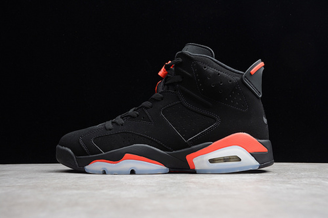 Jordan ST AIR Jordan 6 RETRO BLACK/INFRARED-2019 RELEASE · 384664-060, photo 1