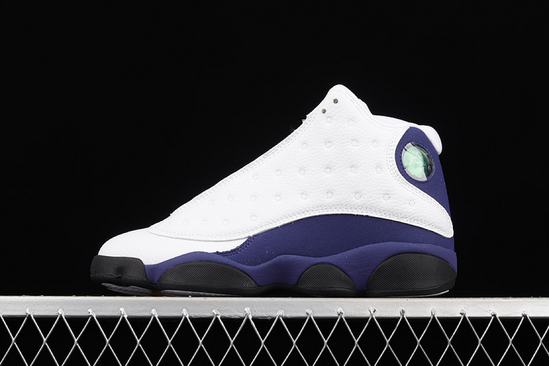 Jordan [414571-105]-[AIR JORDAN 13 RETRO LAKERS WHITE/BLACK/COURT PURPLE/UNIVERSITY (GOLD]), photo 1