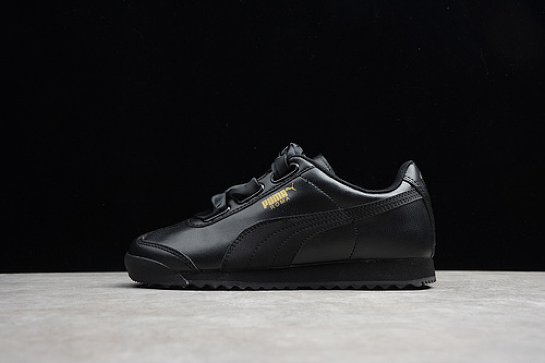 ROMA HEART PATENT SHOES BLACK/BLACK/GOLD · 370175-02, photo 1