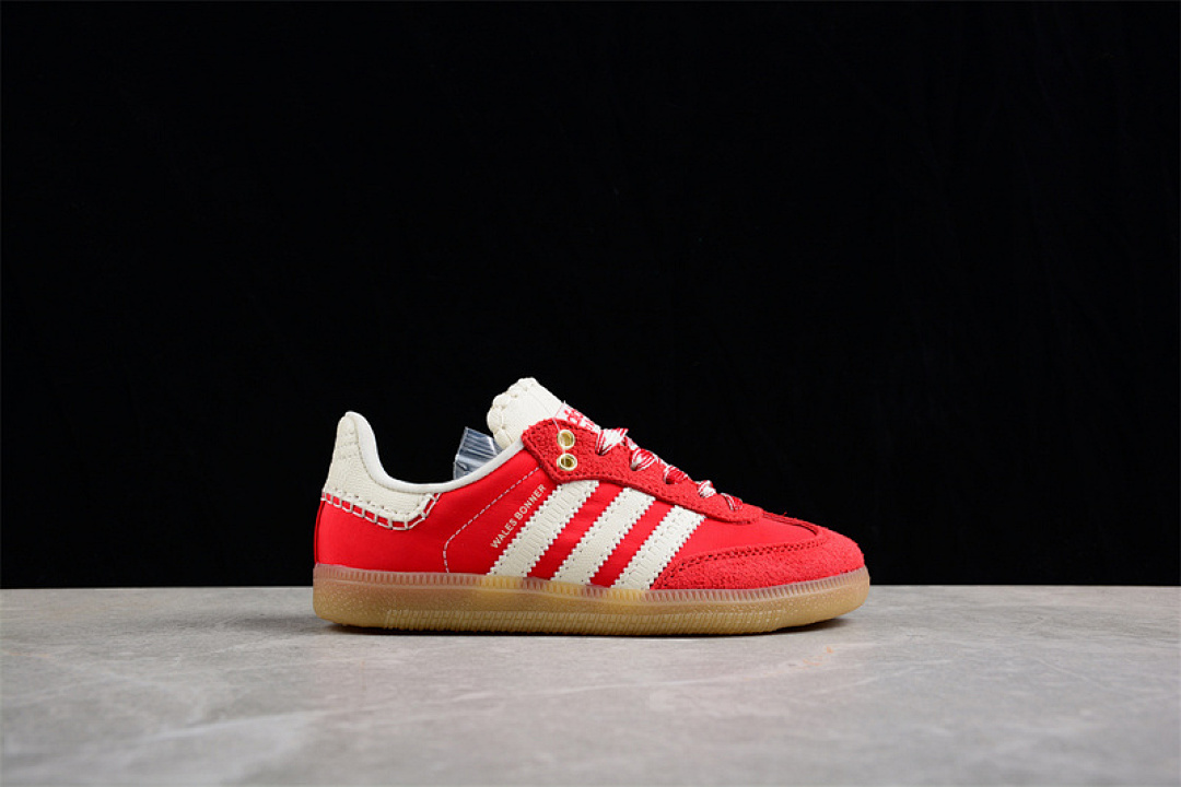 Adidas [GY6612]-[WALES BONNER X SAMBA COLLEGIATE ORANGE/ECRU TINT/COLLEGIATE ORANGE]-[SIZE:28-35] - Image 11
