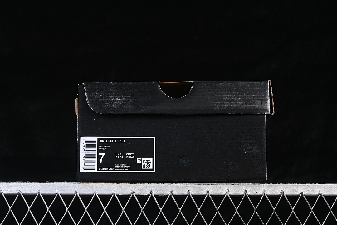 Nike [DD8585-200]-[AIR FORCE 1 07 LOW CASUAL SNEAKERS BLACK/DARK GREY]-[WOMAN:36-39]-[MAN:40-45] - Image 11