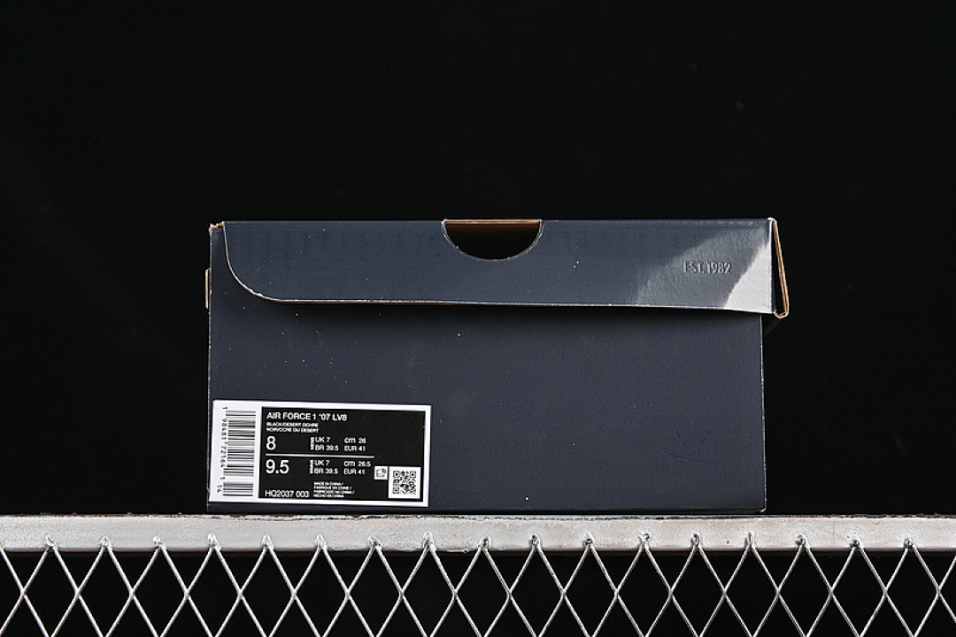 Nike [HQ2037-003]-[AIR FORCE 1 07 LOW BLACK/BROWN]-[WOMAN:36-39]-[MAN:40-45] - Image 12