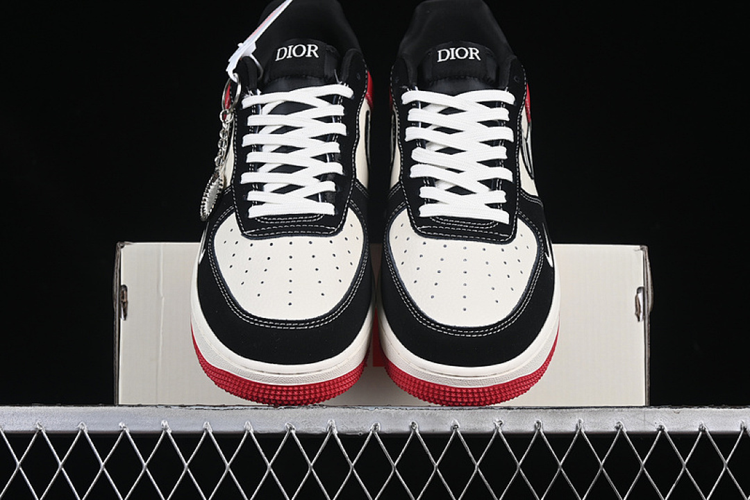 Nike [KK1988-066]-[AIR FORCE 1 07 LOW WHITE/BLACK/RED]-[WOMAN:36-39]-[MAN:40-45] - Image 13