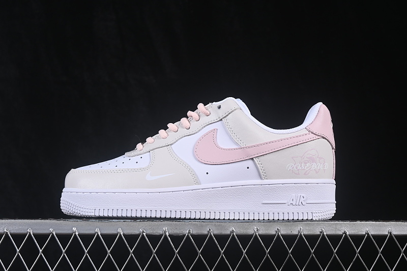 Nike Nike AIR FORCE 1 07 LOW CASUAL SNEAKERS LIGHT PINK/WHITE · IO7403-103, photo 1