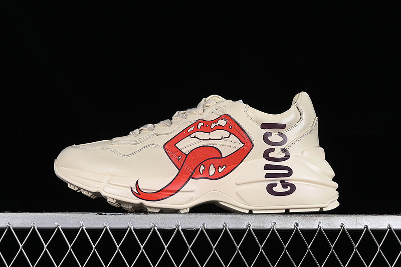 On Running On Running GU*CCI RHYTON VINTAGE TRAINER SNEAKER WHITE/RED/BLACK · A9L009522, photo 1