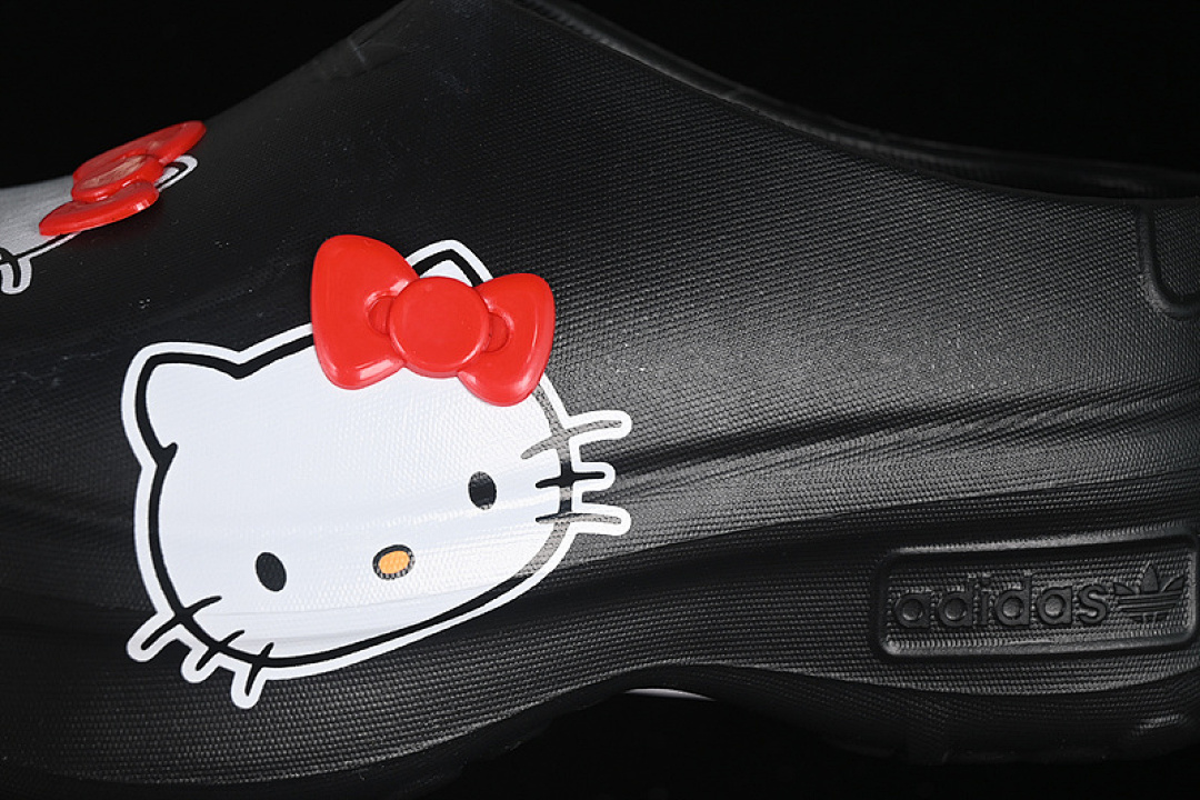 Adidas [IH0280]-[HELLO KITTY ADIFOM STAN SMITH PLATFORM MULE CORE BLACK/RED/CLOUD WHITE]-[WOMAN:36-40] - Image 5