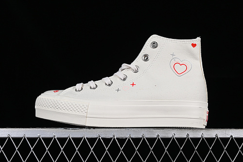 Converse Converse ALL STAR LIFT WHITE/PINK · A09114C, photo 1