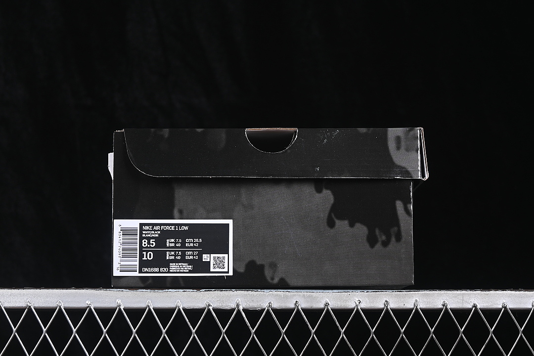 Nike [DN1688-820]-[AIR FORCE 1 07 LOW CASUAL SNEAKERS WHITE/BLACK/WHITE]-[WOMAN:36-39]-[MAN:40-45] - Image 12