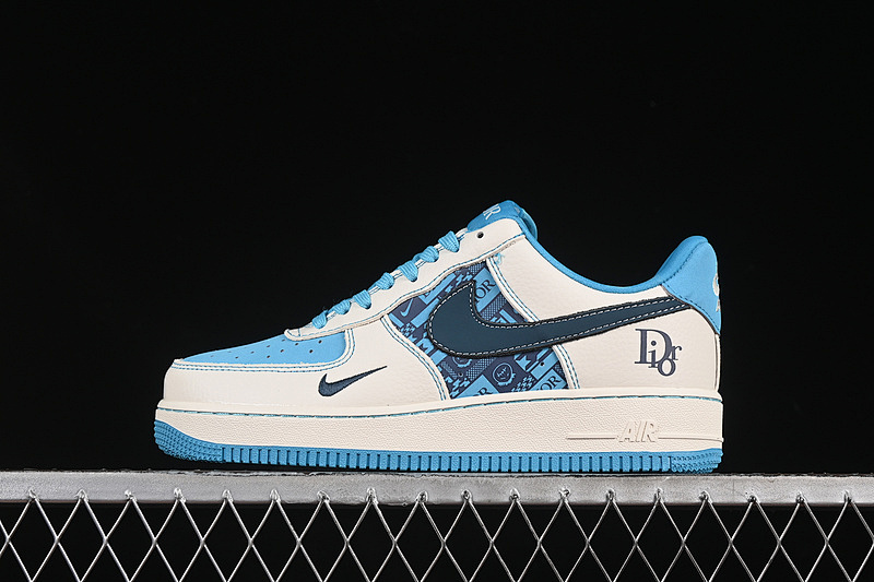 Nike Nike AIR FORCE 1 07 LOW WHITE/BLUE · KK1988-088, photo 1