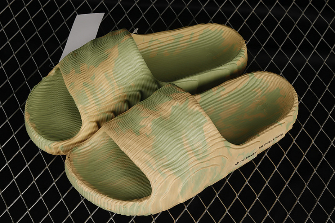 Adidas [GY1597]-[ADILETTE 22 SLIDES MAGIC LIME/ST DESERT SAND/MAGIC LIME]-[WOMAN:36-39]-[MAN:40-46] - Image 7