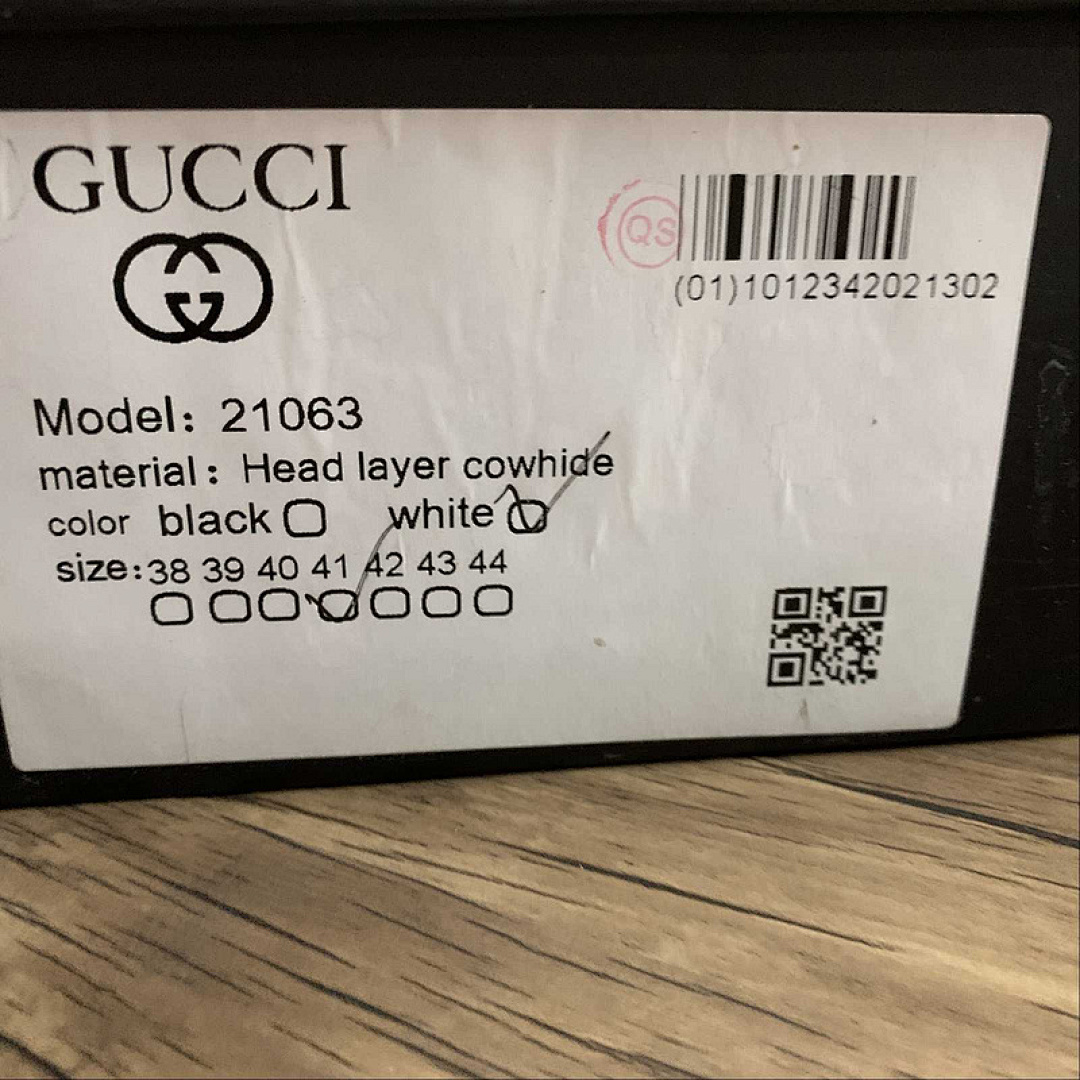 Gucci [GU*CCI ACE EMBROIDERED LOW-TOP SNEAKER WHITE/WHITE/GREEN-BLACK]-[MAN:38-44] - Image 2