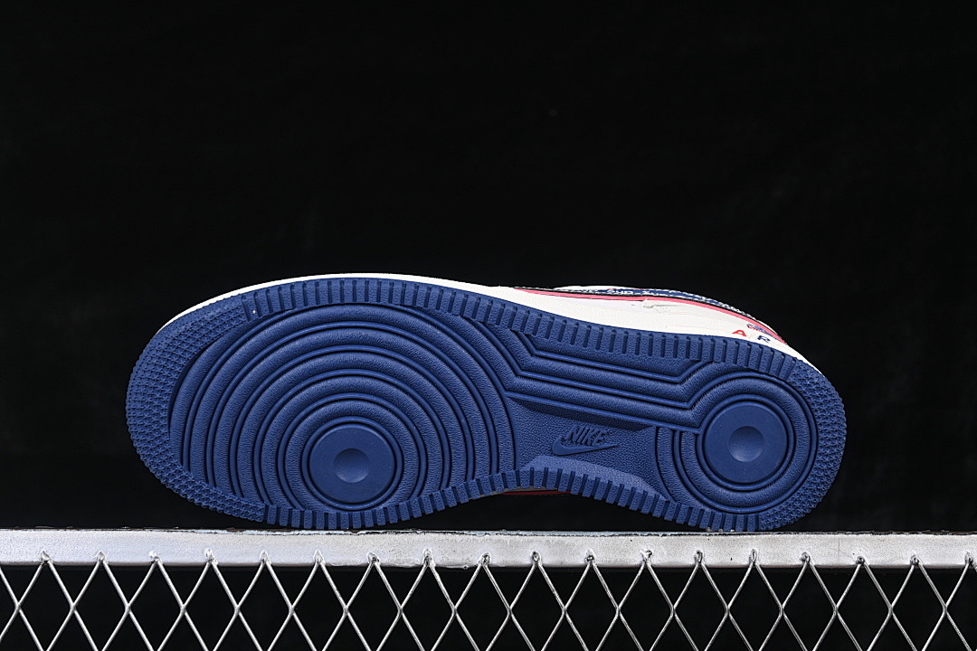 Nike [DD1982-328]-[AIR FORCE 1 07 LOW CASUAL SHOES NAVY BLUE/RED/WHITE]-[WOMAN:36-39]-[MAN:40-45] - Image 14