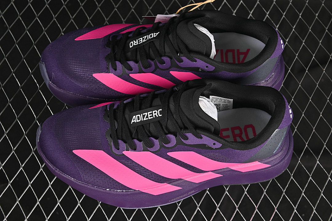 Adidas [JS4491]-[ADIZERO EVO SL PURPLE/BLACK/PINK]-[WOMAN:36-39]-[MAN:40-45] - Image 11
