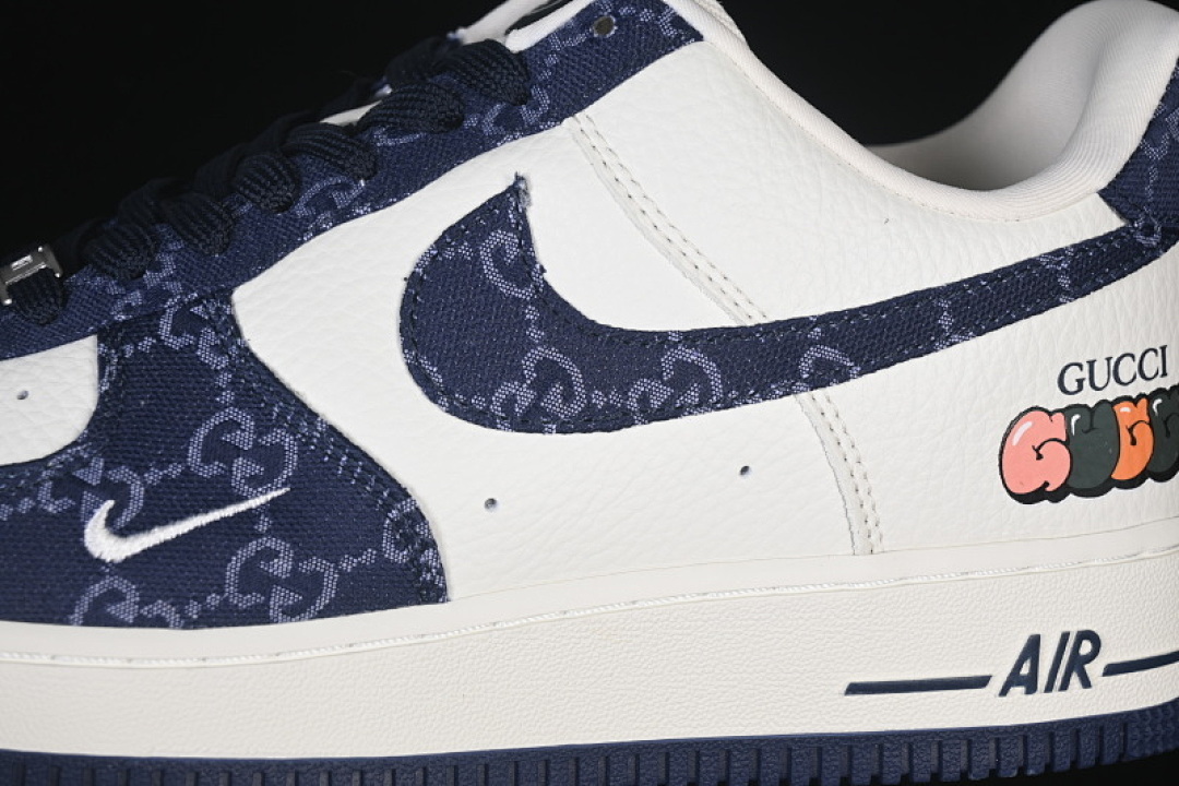 Nike [SC0601-569]-[AIR FORCE 1 07 LOW WHITE/BLUE]-[WOMAN:36-39]-[MAN:40-45] - Image 8