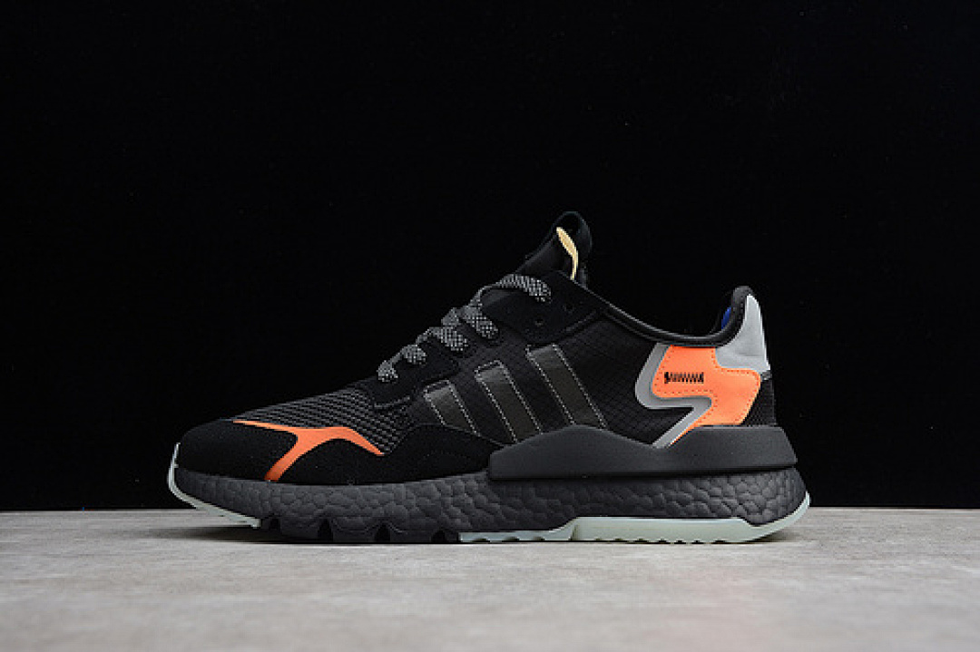 [CG7088]-[NITE JOGGER CORE BLACK/CARBON/ACTIVE BLUE]-[WOMAN:36-39 1/3]-[MAN:40-44]-[OG00140], photo 1