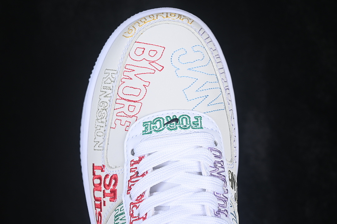 Nike [II1549-100]-[AIR FORCE 1 07 LOW CASUAL SNEAKERS GREY/WHITE]-[WOMAN:36-39]-[MAN:40-45] - Image 9