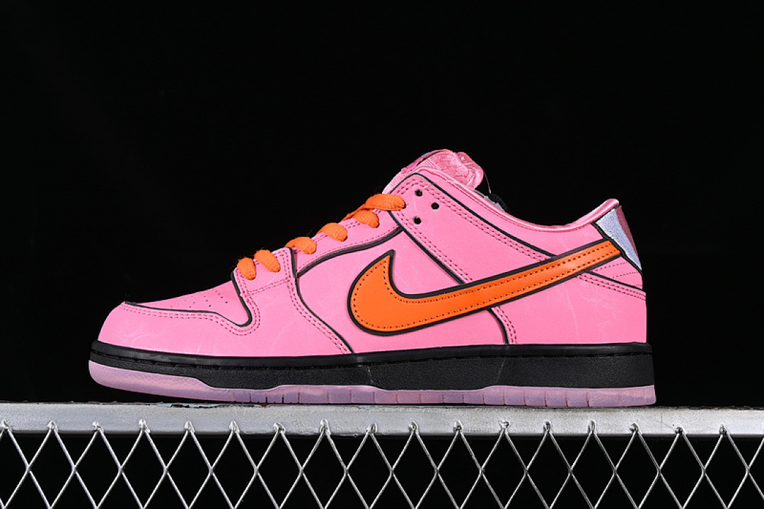 Unbranded [FD2631-600]-[THE POWERPUFF GIRLS X DUNK LOW PRO SB QS BLOSSOM LOTUS PINK/DIGITAL (PINK]), photo 1