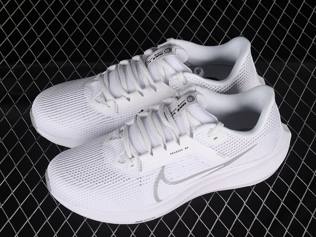 Nike [DV3853-102]-[AIR ZOOM PEGASUS 40 ROAD RUNNING SHOES WHITE/LIGHT GREY]-[UNISEX:36-45] - Image 14
