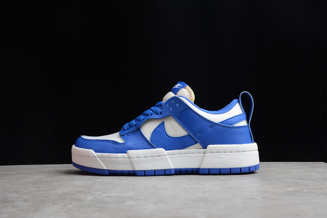 Unbranded [CK6654-100]-[SB DUNK LOW DISRUPT SUMMIT WHITE/GAME ROYAL/SUMMIT WHITE]-[UNSIEX:36-44], photo 1