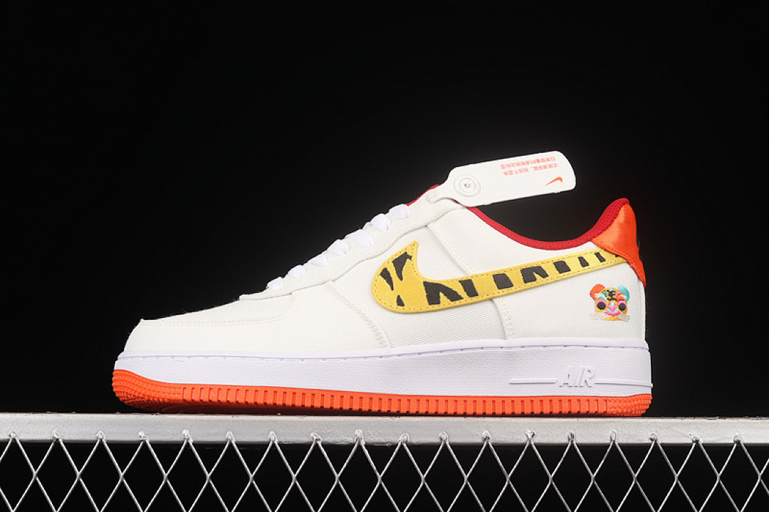 Nike [DQ4502-171]-[AIR FORCE 1 LOW LV8 CNY TIGER WHITE/YELLOW/UNIVERSITY GOLD]-[UNSIEX:36-45], photo 1