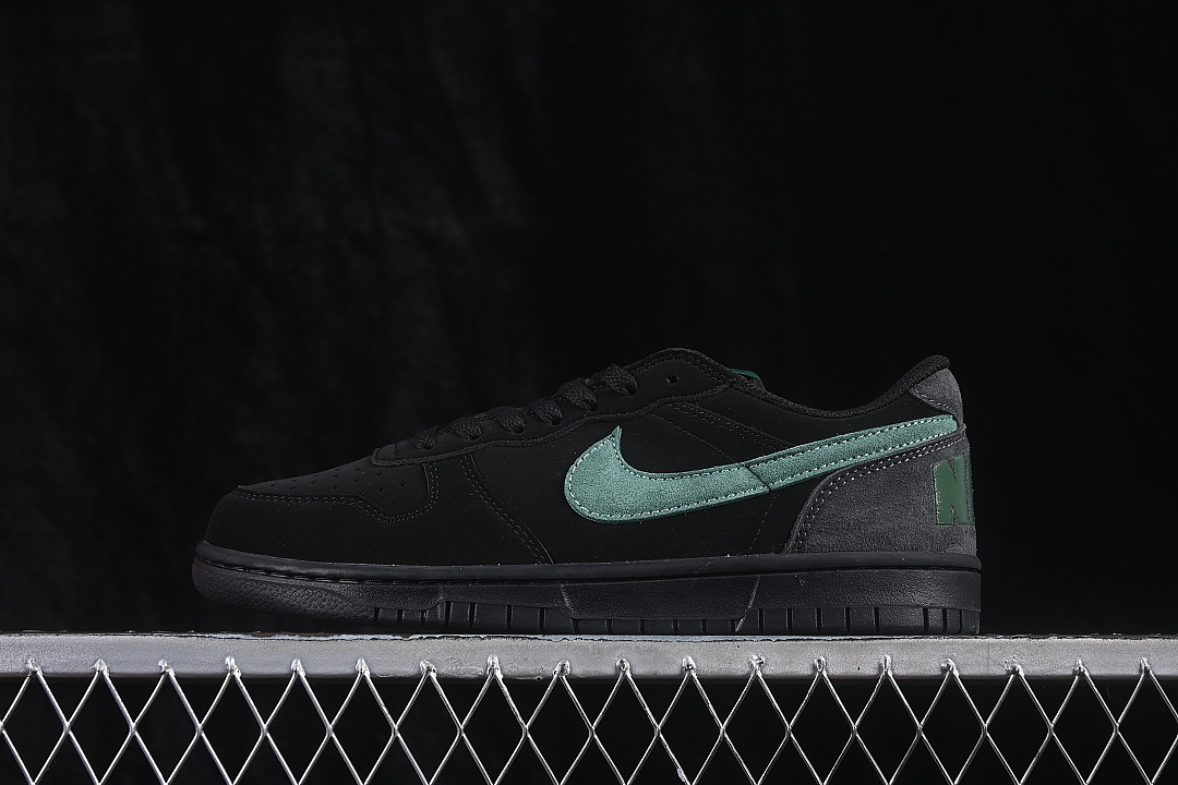 BIG LOW CASUAL SNEAKERS DARK GREEN/BLACK · 854166-008, photo 1