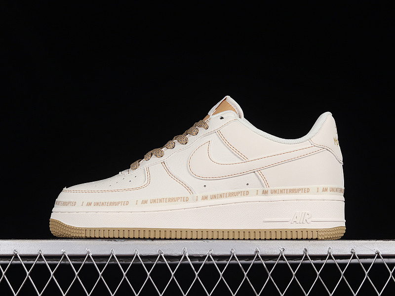 Nike Nike UNINTERRUPTED X AIR FORECE 1 LOW 07 MORE THAN RICE WHITE/NATURALS · UN0824-332, photo 1