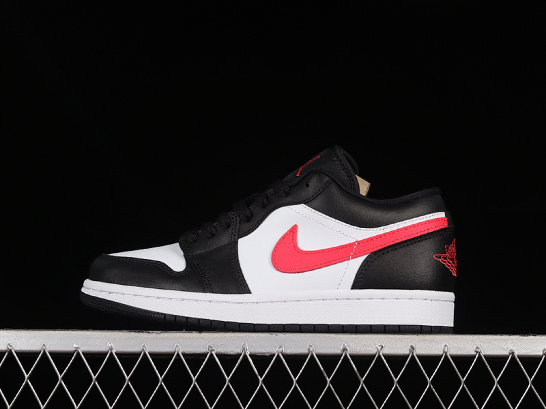 Jordan [DC0774-004]-[AIR JORDAN 1 LOW BLACK/SIREN RED/WHITE]-[WOMAN:35.5-39]-[MAN:40-46], photo 1