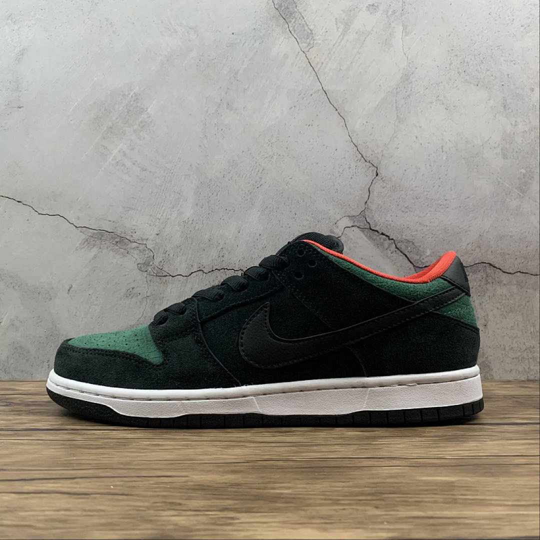 Unbranded [304292-055]-[DUNK SB LOW REPTILE BLACK/BLACK-GORGE GREEN]-[MAN:39-45], photo 1