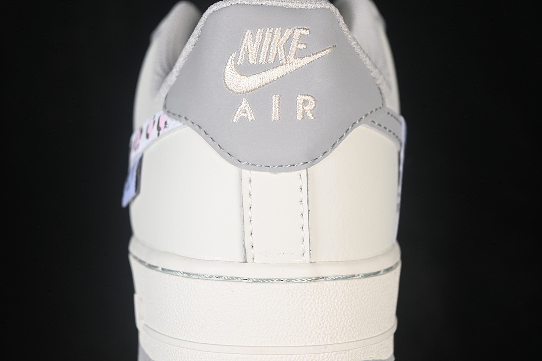 Nike [FB1839-323]-[AIR FORCE 1 07 LOW CASUAL SNEAKERS WHITE/GREY/WHITE]-[WOMAN:36-39]-[MAN:40-45] - Image 7