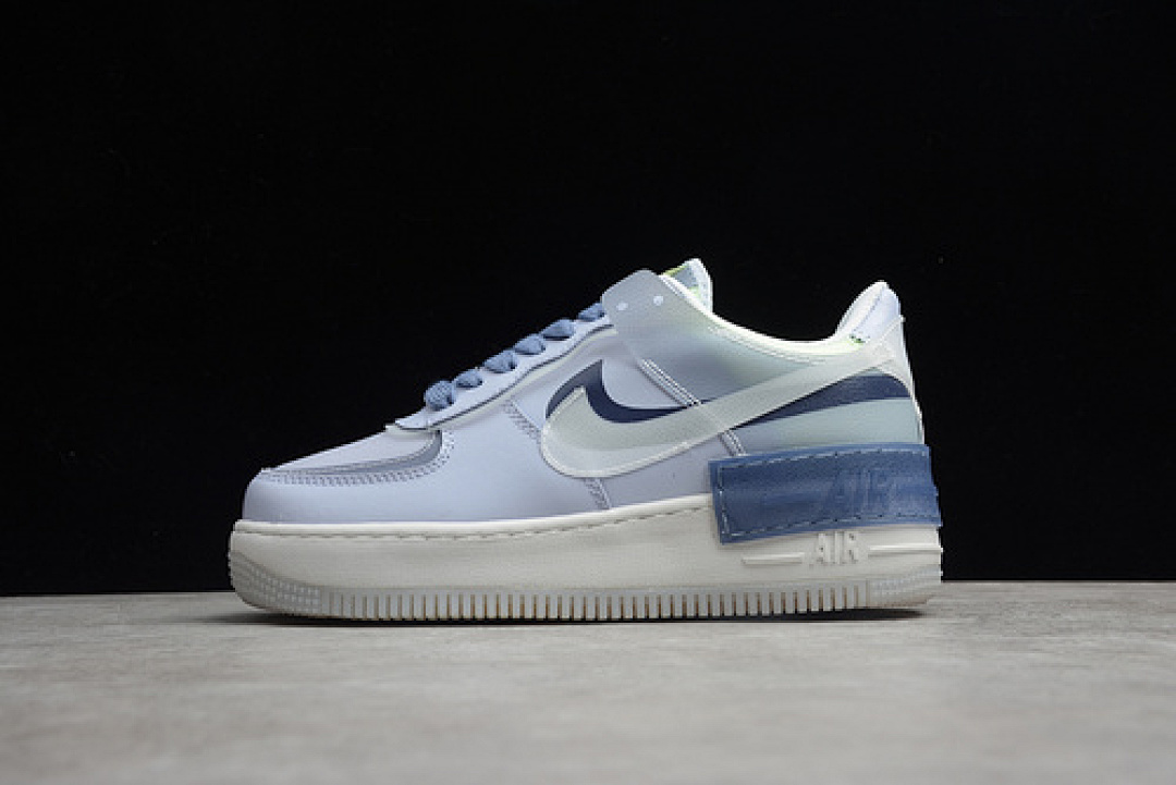 Nike [CK6561-001]-[AIR FORCE 1 SHADOW SE WORLD INDIGO NAVY BLUE/WHITE/LIGHT (BLUE]), photo 1