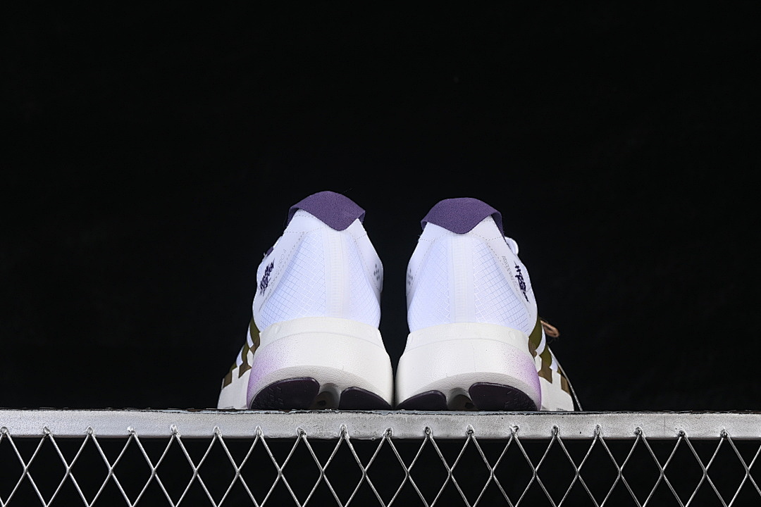 Adidas [KH6359]-[ADIZERO ADIOS PRO 4 CLOUD WHITE/GOLD METALLIC/PURPLE]-[WOMAN:36-39]-[MAN:40-46] - Image 14