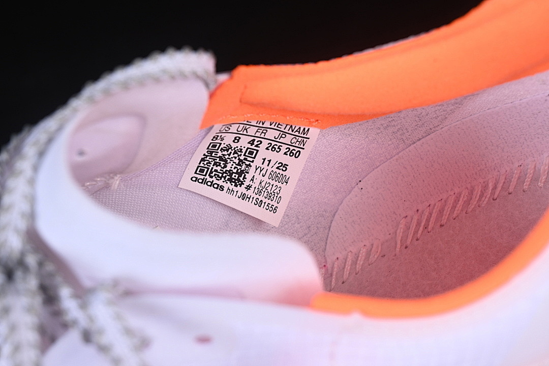 Adidas [KJ2123]-[ADIZERO ADIOS 4 M LOW-TOP RUNNING SHOES WHITE/ORANGE]-[WOMAN:36-39]-[MAN:40-46] - Image 6