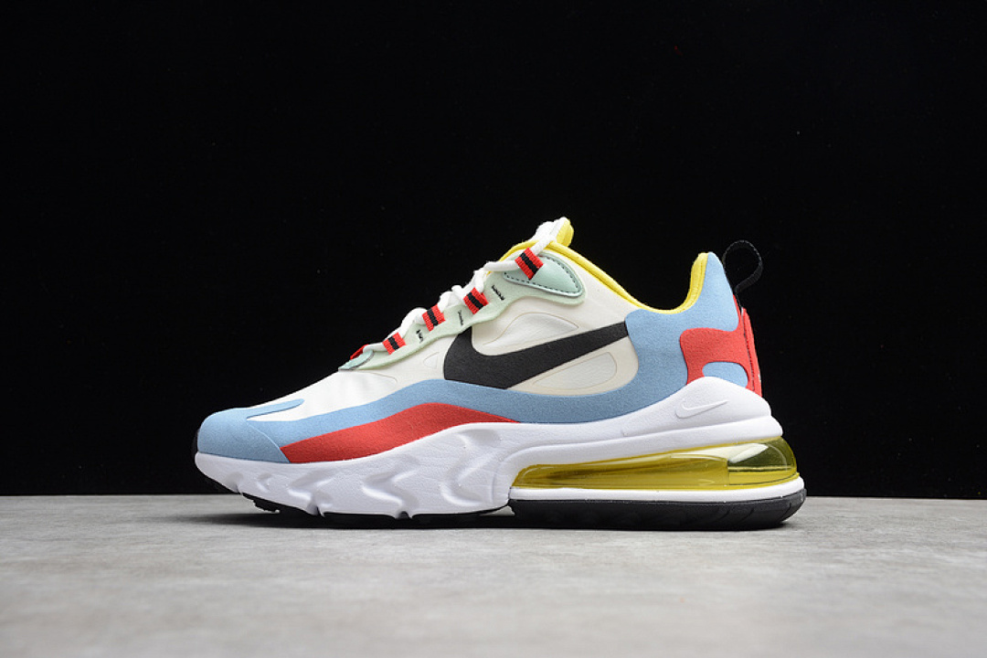 Unbranded [AT6174-002]-[GZ AIR MAX 270 REACT BAUHAUS WHITE/BLACK/LIGHT BLUE/RED/YELLOW], photo 1