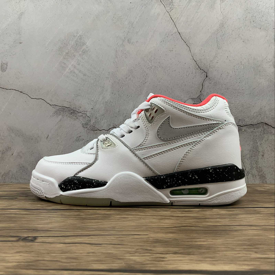 Unbranded [CW2616-101]-[AIR FLIGHT 89 PLANET OF HOOPS WHITE/GREY/BLACK-ORANGE]-[WOMAN:36-39]-[MAN:40-45], photo 1