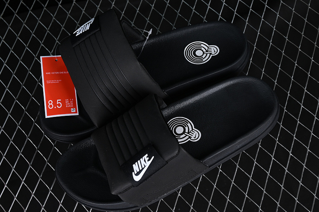 Nike [DQ9624-001]-[OFFCOURT ADJUST BLACK/WHITE]-[WOMAN:36-39]-[MAN:40-44] - Image 11