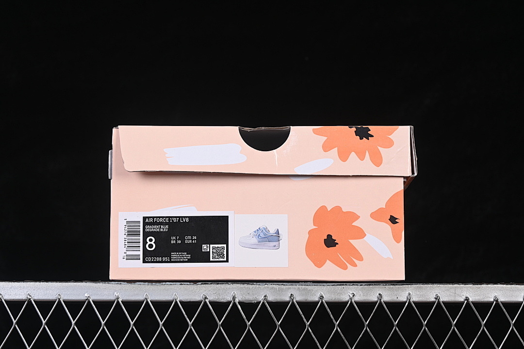 Nike [CD2288-951]-[AIR FORCE 1 07 LOW CASUAL SNEAKERS SKY BLUE/WHITE]-[WOMAN:36-39]-[MAN:40-45] - Image 11