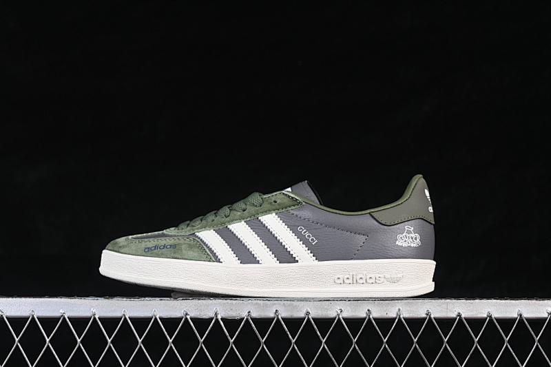 ORIGINALS INDOOR CLOVER CASUAL SHOES DARK GREEN/WHITE/GREY · DD6608, photo 1