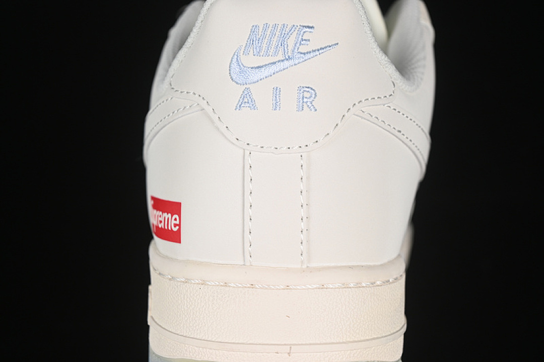 Nike [XX3168-179]-[AIR FORCE 1 07 LOW SUPREME WHITE/BLUE]-[WOMAN:36-39]-[MAN:40-45] - Image 7