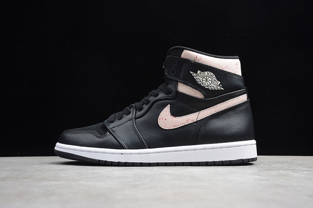 Jordan [AQ9131-001]-[GZ AIR JORDAN 1 RETRO HIGH BLACK/RUSH MAROON-WHITE]-[UNISEX:36-47], photo 1