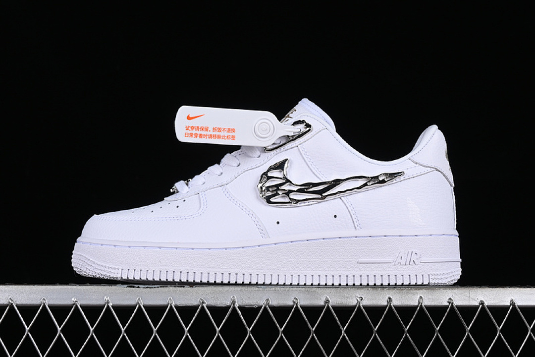 Nike [FV3616-101]-[AIR FORCE 1 07 LOW MOLTEN METAL WHITE/SILVER]-[WOMAN:36-39]-[MAN:40-45], photo 1