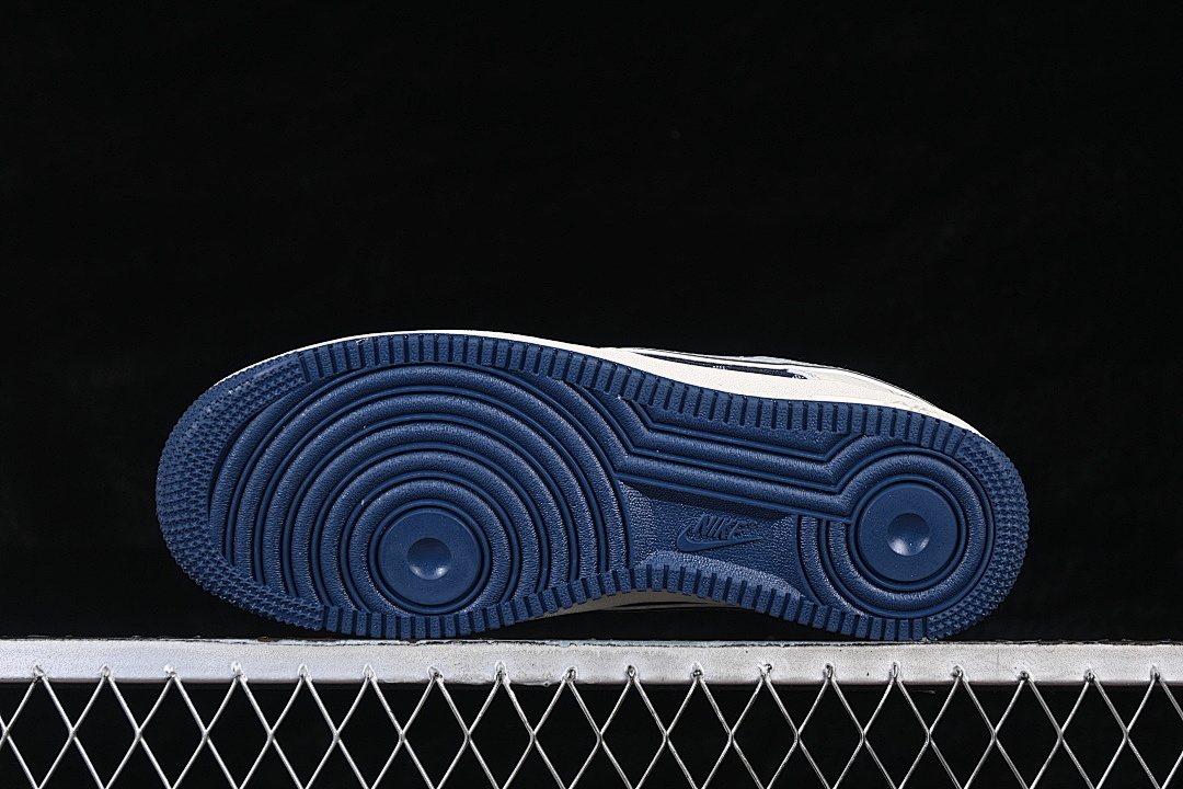 Nike [XY2025-006]-[AIR FORCE 1 07 LOW BEIGE/BLACK/NAVY BLUE]-[WOMAN:36-39]-[MAN:40-45] - Image 15