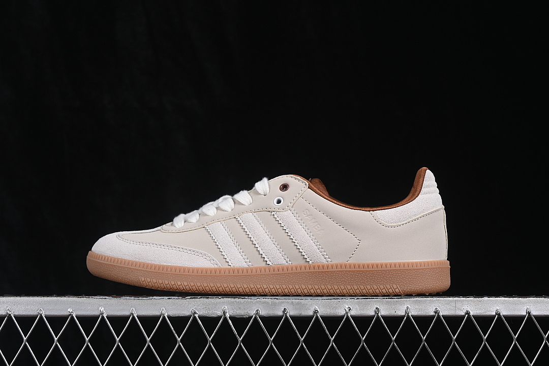 Adidas [KJ7306]-[SAMBA OG CASUAL SNEAKERS BEIGE/WHITE]-[WOMAN:36-39]-[MAN:40-45], photo 1